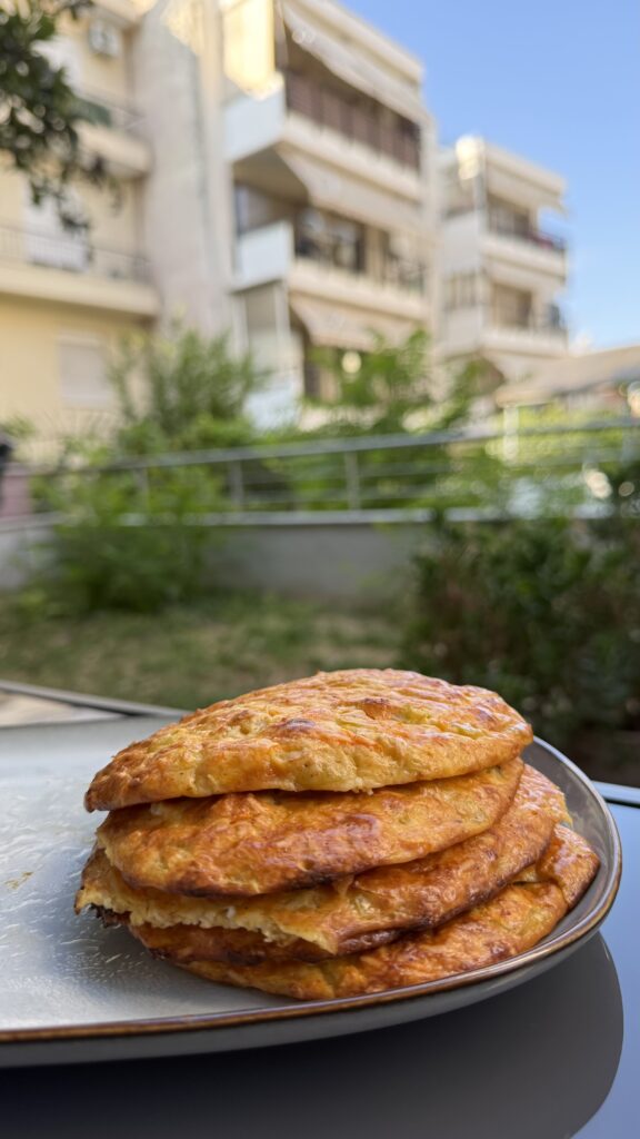 Αλμυρά pancakes